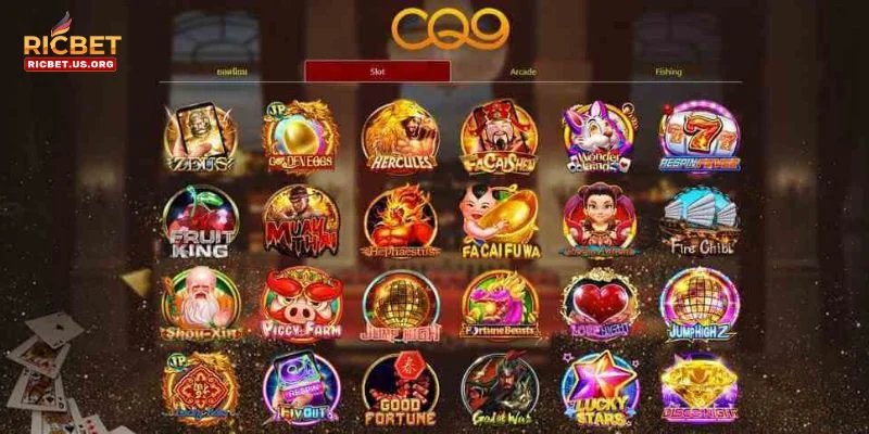 Trải nghiệm hàng loạt siêu phẩm nổ hũ chỉ có tại RICBET.